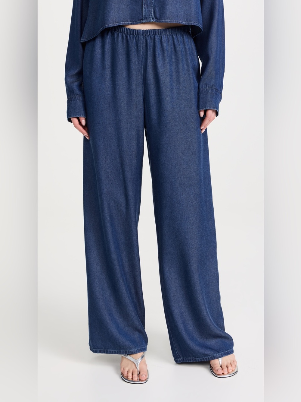 SPRWMN Easy Pant in Blue XS
